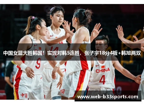 中国女篮大胜韩国!实现对韩5连胜,张子宇18分4板+韩旭两双 中国女篮大胜韩国!实现对韩5连胜,张子宇18分4板+韩旭两双
